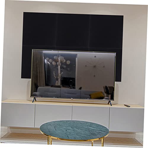 BESPORTBLE 2pcs Paneles Acústicos Insonorizantes Alta Densidad para Pared Aislamiento de Ruido para Estudio en Casa Fácil de Instalar y Cortar Material Absorbente Duradero Negro miniatura 6
