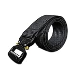 WOLF TACTICAL Military Belt - Survival Belt Tactical Belts for Men – Quick Release 1.5” Nylon...