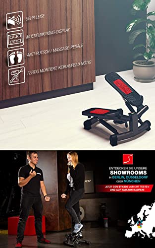 Stepper Sportstech STX300 2in1 Twister mit Power Ropes für effektives Training