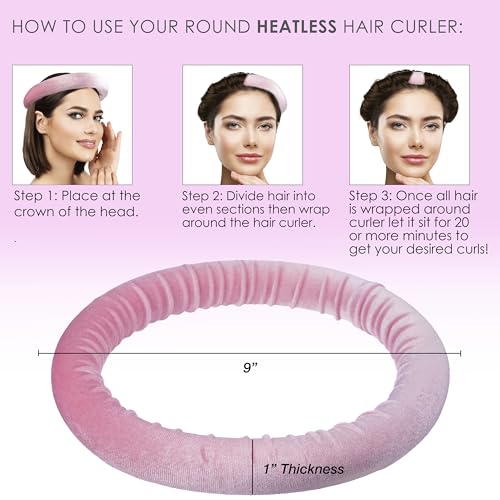 Expressions Faixa de Ondulação - 1 Peça de Faixa de Cabeça de Ondulação de Qualidade Premium, Ferram