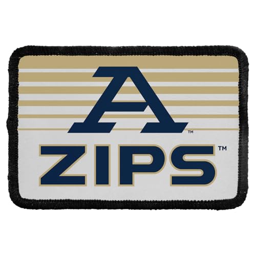 Akron Zips Officially Licensed 2" x 3" Rectangle Cloth Patch