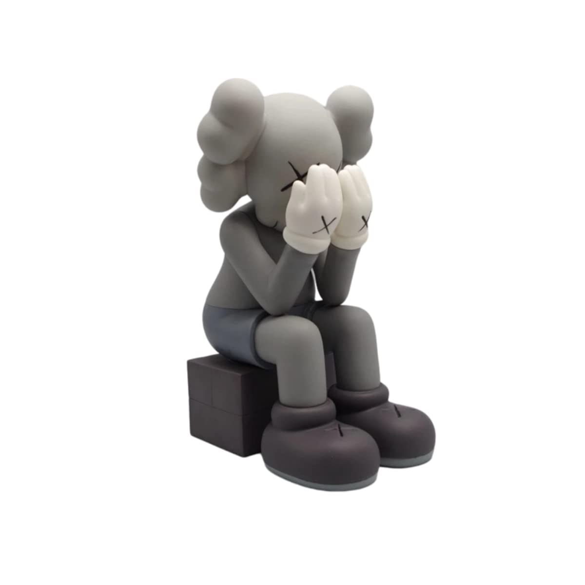 CABULE Anime Decoration Action Figure Toy,PVC Gaming Action Figures,Good for Collection, Home Car Decorations, Easter, Christmas, Halloween Decorations (4.3in Gray)