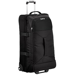 American Tourister Road Quest – 2 compartimenten Wheeled Duffle 2 Comp,duffle/Wh L Polyester, solid black