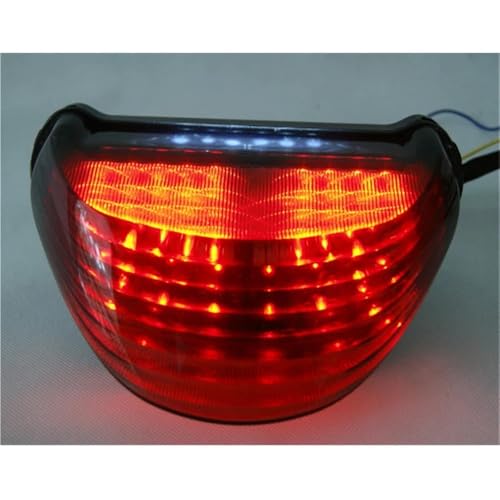 Luz trasera intermitentes de freno integrada con acabado de alta resistencia para ZX12R 6