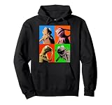 Disney The Muppets Kermit The Frog Pop Art Pullover Hoodie