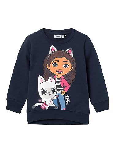 NAME IT NMFNESS Gabby Sweat BRU Noos VDE, Maillot de survêtement,