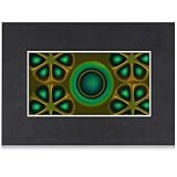 2 x 4 Inch Magnetic Field Viewing Film, Magnetic Field Viewer, Magnetic Flux Display, Magnet Pattern Detector, See Magnetic Field for Scientific Project (2 * 4 Inch)