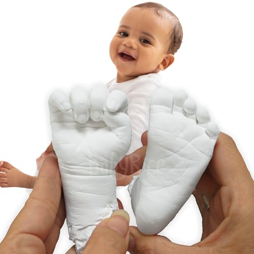 Baby Hand and Foot Casting Kit to Make 3D Hands Feet Plaster Casts by BabyRice
