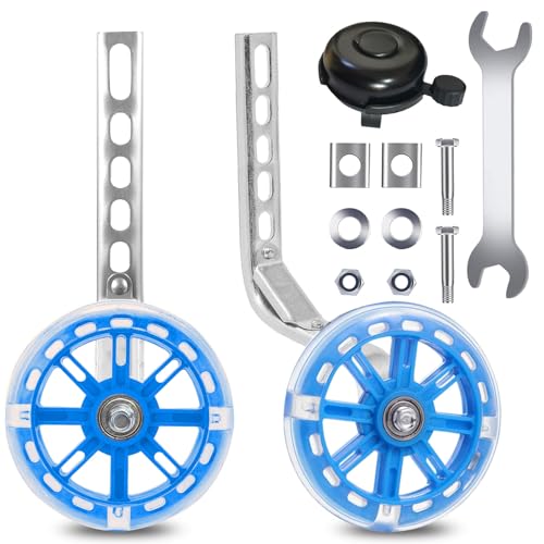 Ruote di Supporto per Bambini, Laterali, Rotelle Regolabili per