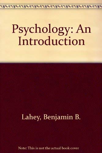 Psychology: An Introduction 0075611228 Book Cover