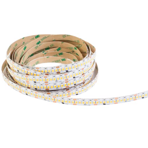 Tira de LED Blanca Pura 6000K 24V 1200 LEDs 16ft 120W miniatura 4