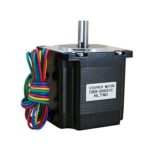 Nema 23 CNC Stepper Motor 3A 178.5oz.in 1.2Nm 57HS56 CNC Stepping Motor DIY CNC Milling Engraving Machine (178.5oz.in-1.2Nm)