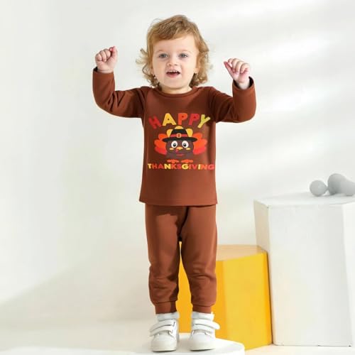 Toddler Baby Boy Halloween Outfit Halloween Baby Clothes Pumpkin Baby Boy's Clothing Set Toddler Boy Fall Outfits2