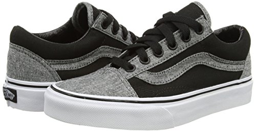 Vans Old Skool Classic Canvas, Zapatillas, C C Black Pewter, 34 EU