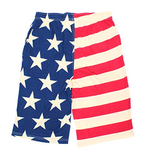 Men's American Flag Sleep Short Patriotic USA Pajama4