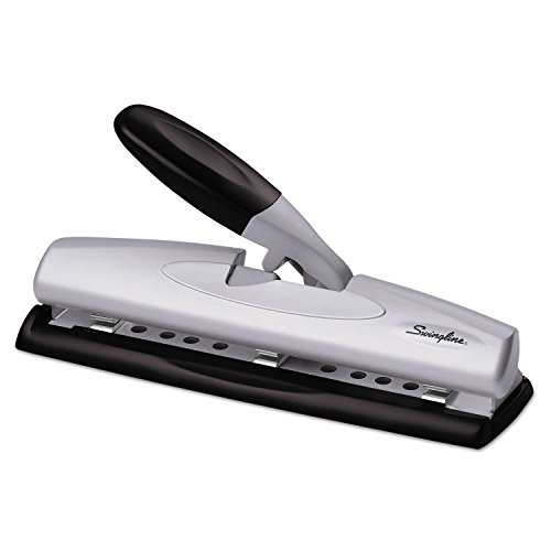 Swingline SWI74026-12-Sheet LightTouch Desktop Two-to-Three-Hole Punch