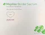 Mepilex Border Sacrum 6.3 x 7.9 - Pack of 5