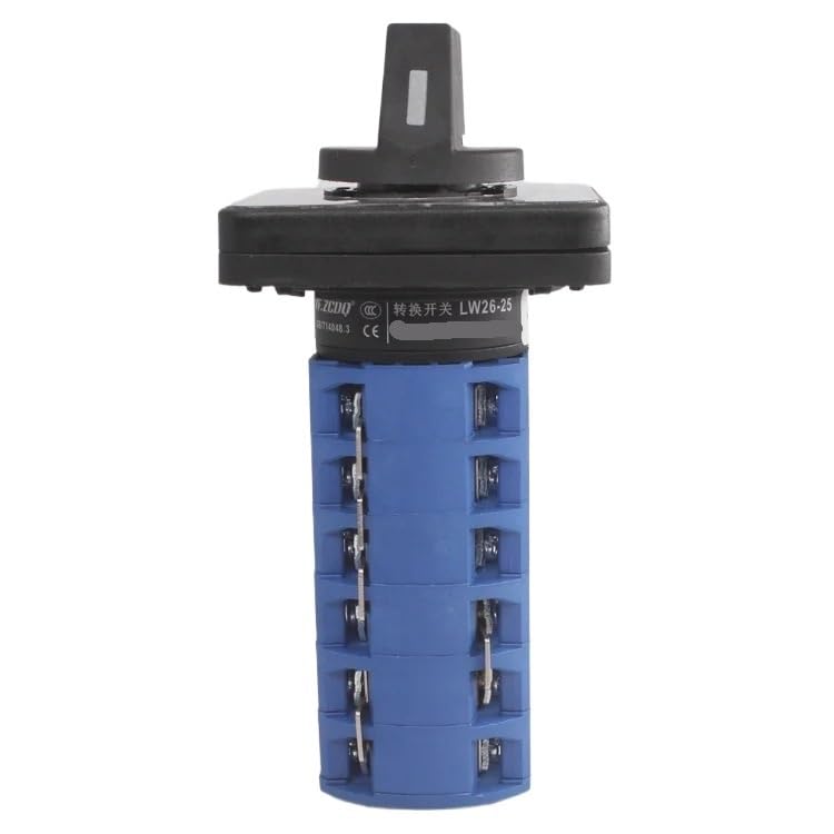 BIK LW26-25 4.7206/6 Rotary Cam Switch 25A Variable Speed Drill Tower Milling Machine High and Low Speed Forward and Reward