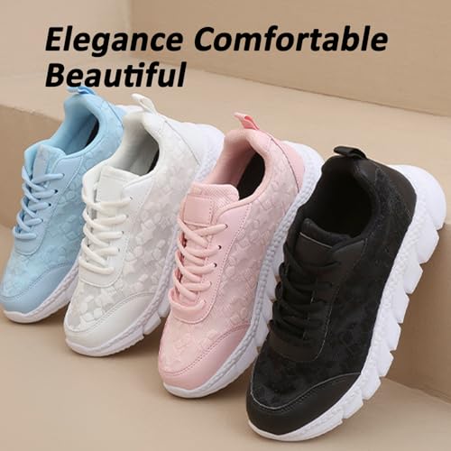 Women's Luxurious Orthopedic Sneakers, Hollow Breathable Mesh Shoes, Lightweight Breathable Comfort Durable2