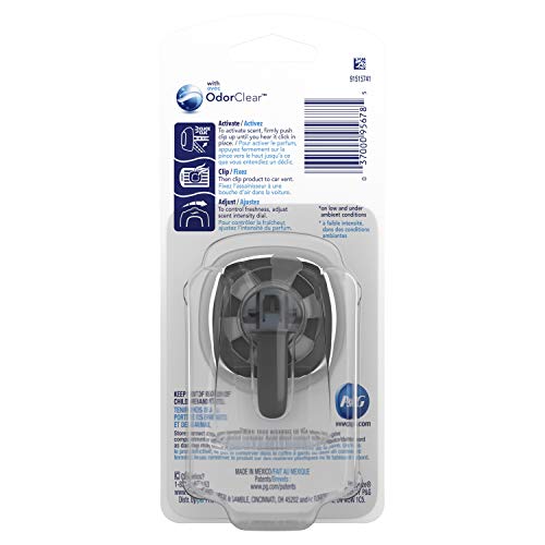 Image of Febreze Car Vent Clip with Downy April Fresh Scent