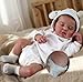 Zero Pam Full Silicone Baby Doll-20 in Reborn Baby Dolls Silicone Full Body, Realistic Babys Doll, Anatomically Correct Girl, Real Life Reborn Dolls (Full Body Girl 02)