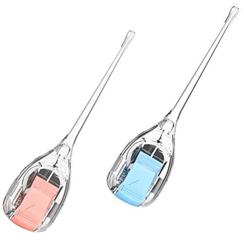 2pcs Ear Picker with Light Kids Earwax Remover Tool Earpick Cleaning Kit Ear Spoon Digger Ear Health Care