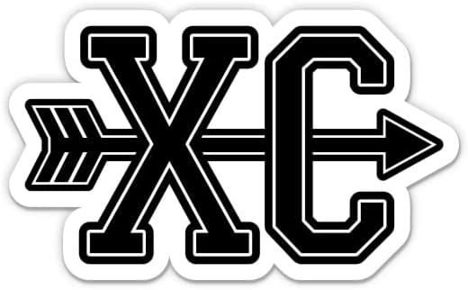 Amazon.com - XC Cross Country Running Runner Stickers - 2 Pack ...