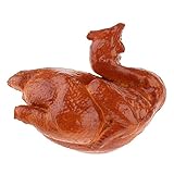 MOYIC Realistic PVC Fake Food Lifelike Artificial Display for Home Decor, Roast Chicken