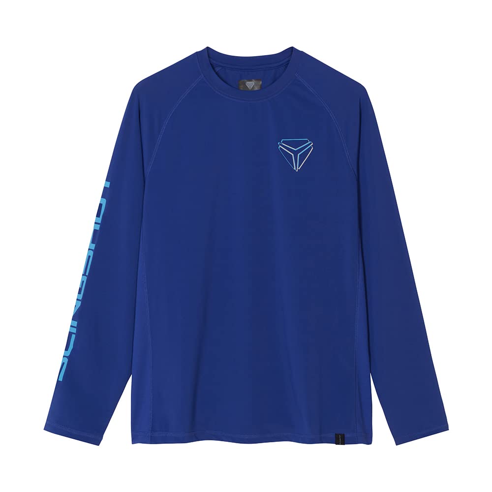 Polaris Slingshot Unisex Long Sleeve Performance Shirt, 153G 90% Poly, 10% Spandex, Blue - 2833457