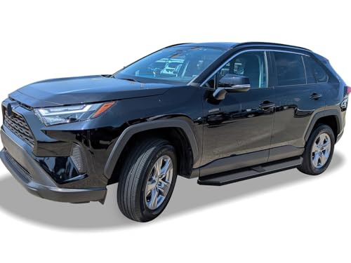Estribos de Acero Inoxidable Negro para Toyota Rav4 2019-2025 miniatura 6