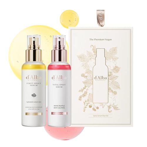 【d'Alba公式】ファーストスプレーセラム 100ml + バイタルセラム 100ml ミストデュオ 保湿 美容液 化粧水 敏感肌 乾燥肌 ギフトセットのサムネイル