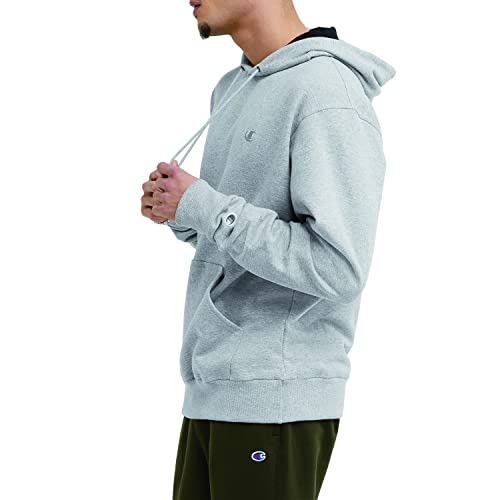 Champion Men's Fleece Hoodie, Hooded Sweatshirt, Cotton Hoodies For Men, C Logo (Big & Tall) #TOP2