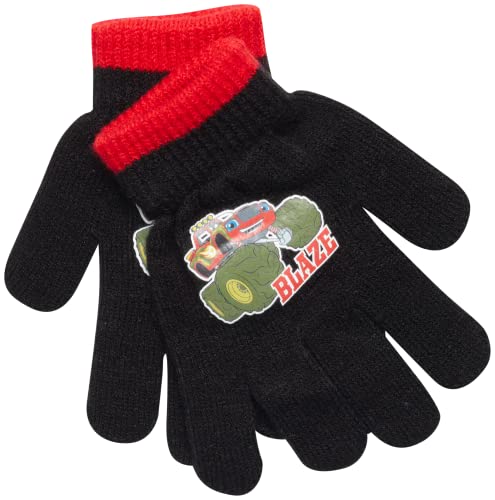 Nickelodeon Boys 4 Pack Mitten Or Glove Set: Paw Patrol And Blaze (Toddler/Little Boys), Size Age 4-7, Blaze Glove 4-7 #TOP3