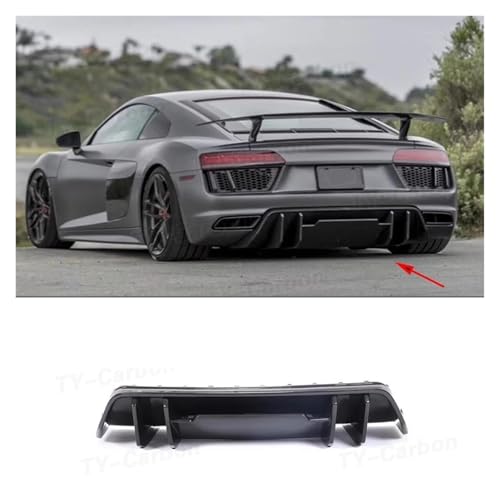 Difusor de parachoques trasero para mejorar aerodinámica de Audi R8 4
