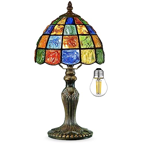 Nizrsky Small Crystal Square Tiffany Lamp