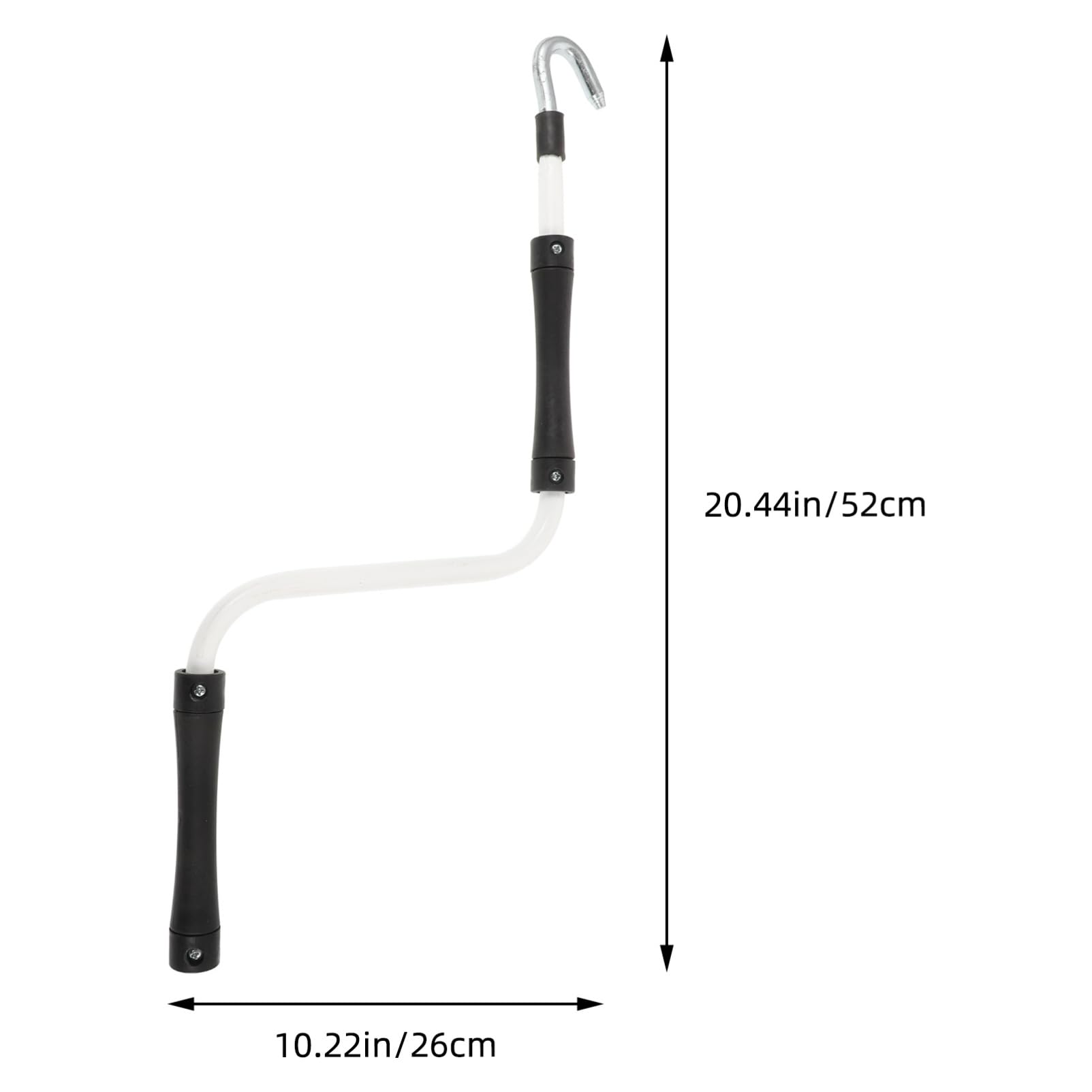 Happyyami Markisenkurbel 52.50X21.00X2.50Cm Ergonomischer Griff Für Einziehbare Pergola-Dächer Markisenzubehör Zur Manuellen Bedienung Von Außenmarkisen