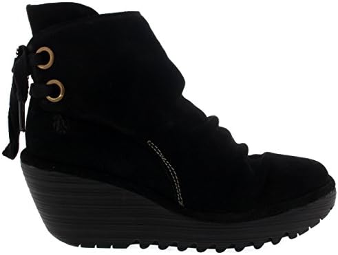 FLY London Women's Yama Ankle Boot, Black Oiled, 39 EU/8-8.5 M US | Image 4