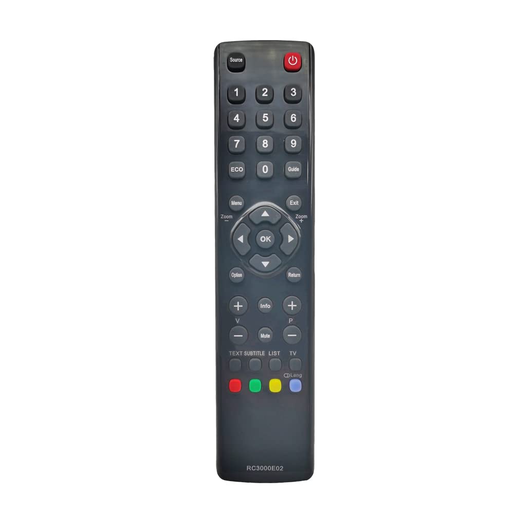 Remplacement telecommande Thomson RC3000E02 pour telecommande Thomson TV 32FU5253 39FU3253C 40FT2253 55FT5643 48FU4243