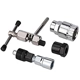 BEAGHTY Fahrradreparatur-Wartungswerkzeug, Tretlagerentferner, Fahrradkettenbrecher, Kurbelabzieher und Werkzeug zum Entfernen der unteren Kurbelhalterung für Mountainbikes (4er-Set)