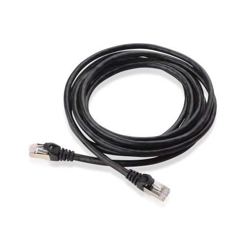Cable Matters 10Gbps Snagless Shielded Cat6A Ethernet Cable 10 Ft (Sstp, Sftp Shielded Ethernet Cable, Shielded Cat6 Cable, Cat 6 Shielded Network Cable) In Black #TOP7