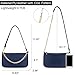 Clutch Purses Shoulder Bag for Women Womens Crossbody Clutch Purses 90s Y2k Bags with Long Strap and Top Zipper Closure