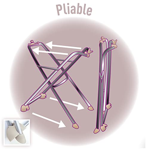 Support pour baignoire bébé pliable de 0 à 12 mois pour le bain de bébé - 4