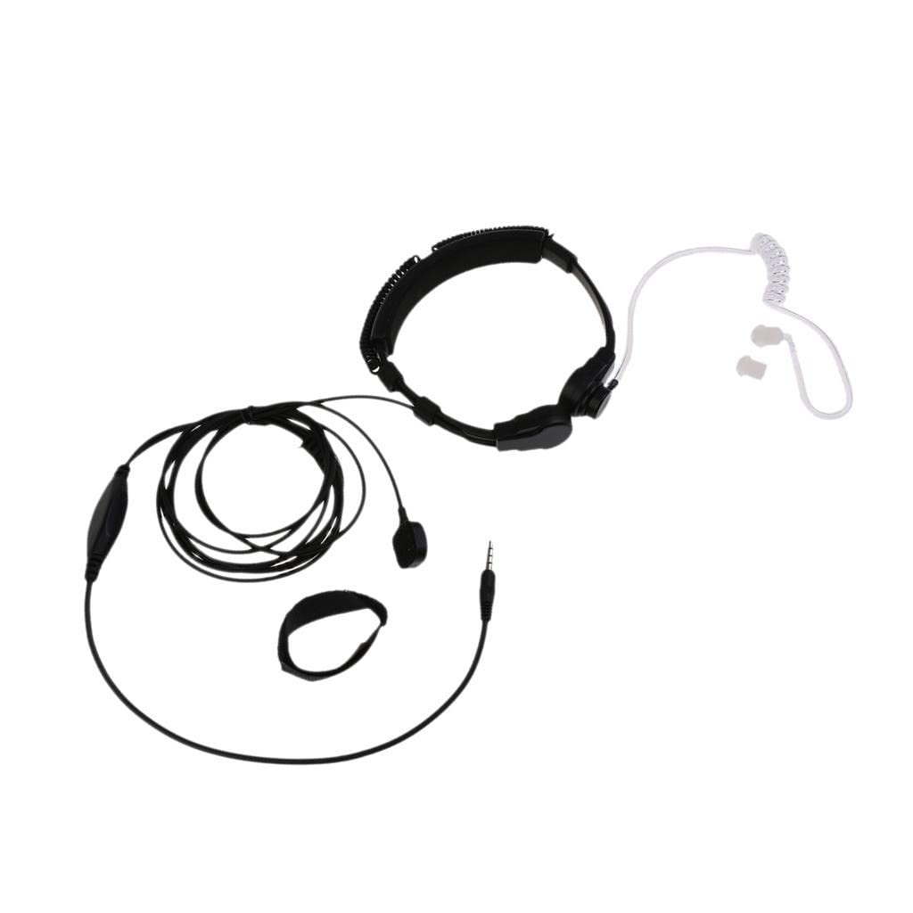 BNF® 3.5mm Plug Telescopic Throat Mic Air Tube Covert Earpiece Headset Headphone with Mic for Cellphone Computers, and PS4|Cell Phone Accessories|Headsets|1 Piece Anti- Earphone.-picture-30