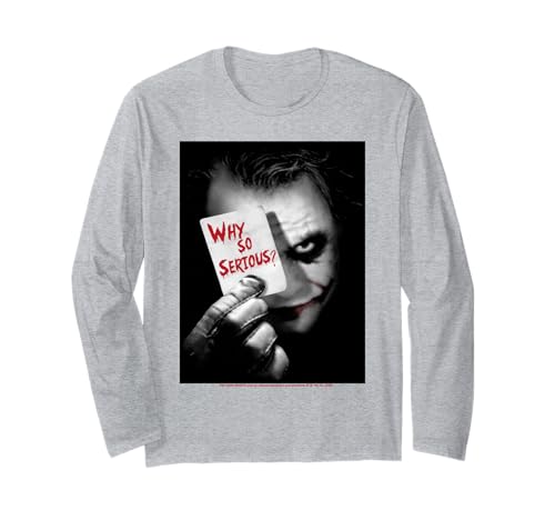 Why So Serious Joker Card Dark Knight ���p ����T�V���c