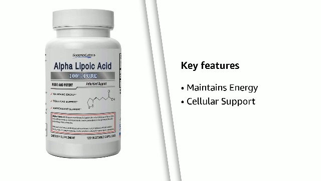 Comprare ALPHA LIPOIC ACID - 120 CAPSULES Della MM Supplements Su