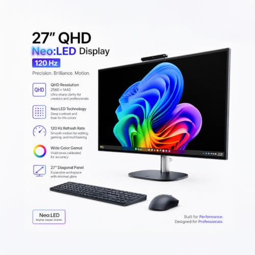 Image of HP OmniStudio X 27 inch All-in-One Desktop Core Ultra 7, RTX 5050