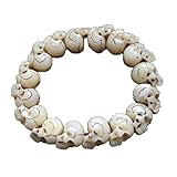 ZHIBO Bracelet naturel en os de chameau à collectionner Taro, Bijou