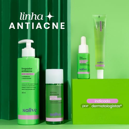 Tônico Antiacne 120ml - Melaleuca, Centella Asiática