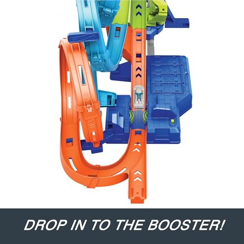 Hot Wheels HXT06 Toy Car Track Set With 4 Loops thumb #1