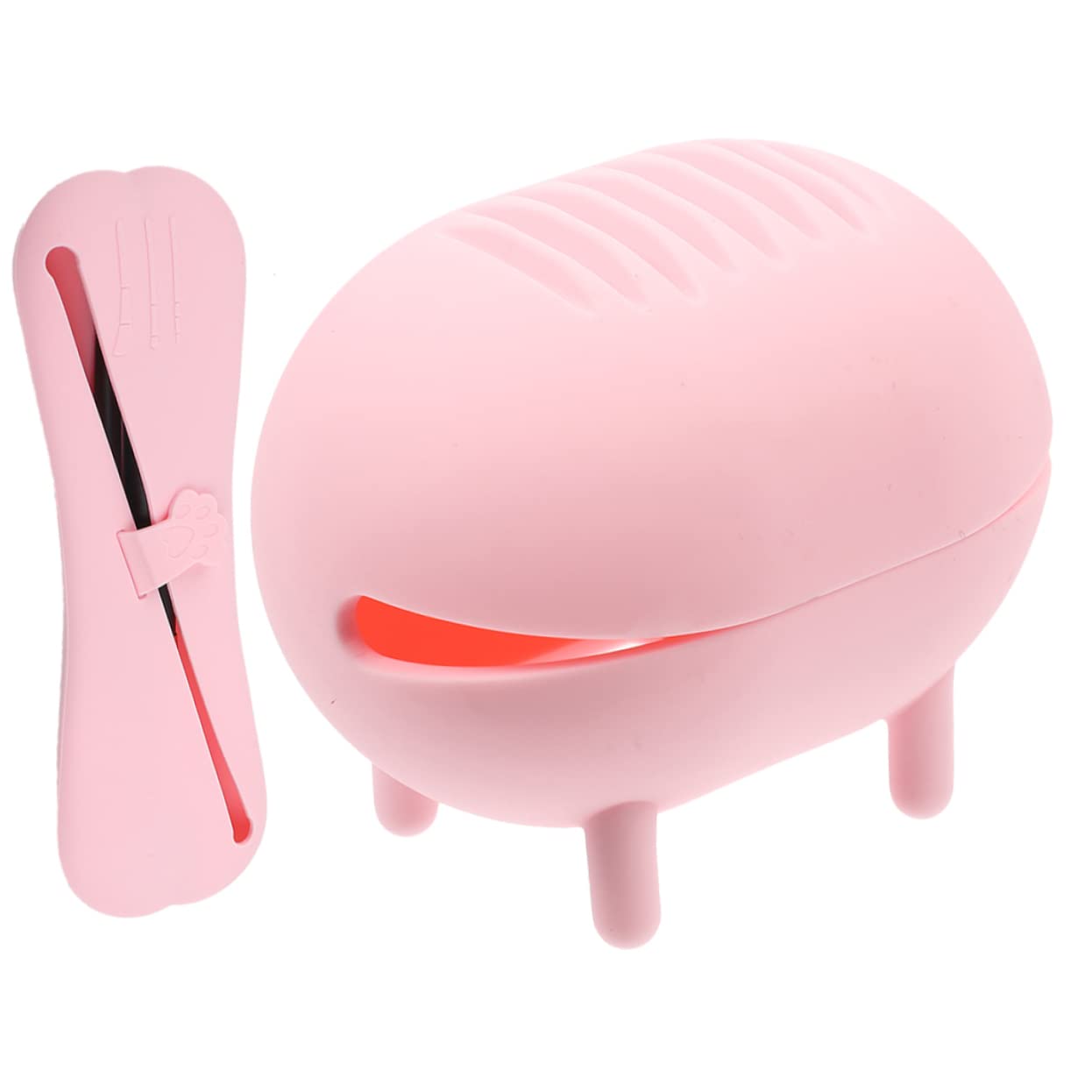 FRCOLOR 4 juegos de herramientas de belleza de silicona para secar esponjas de belleza, esponjas de maquillaje, esponja de maquillaje, estuche de viaje, cepillo de maquillaje, caja de esponja, sello